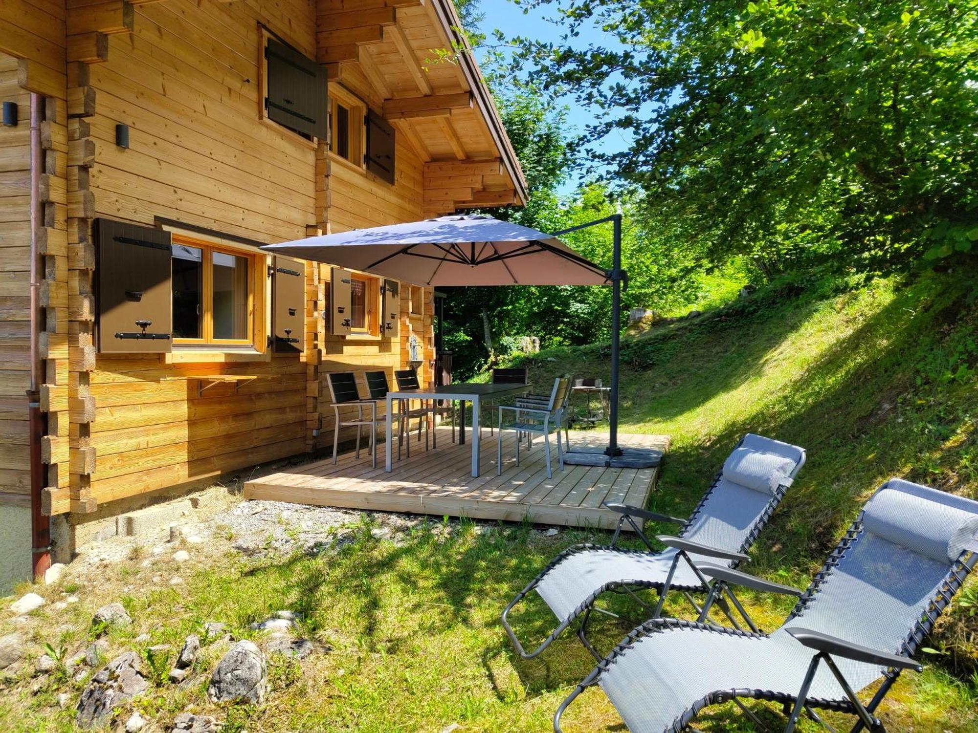 Chalet La Trouvaille Thollon-les-Memises Dış mekan fotoğraf